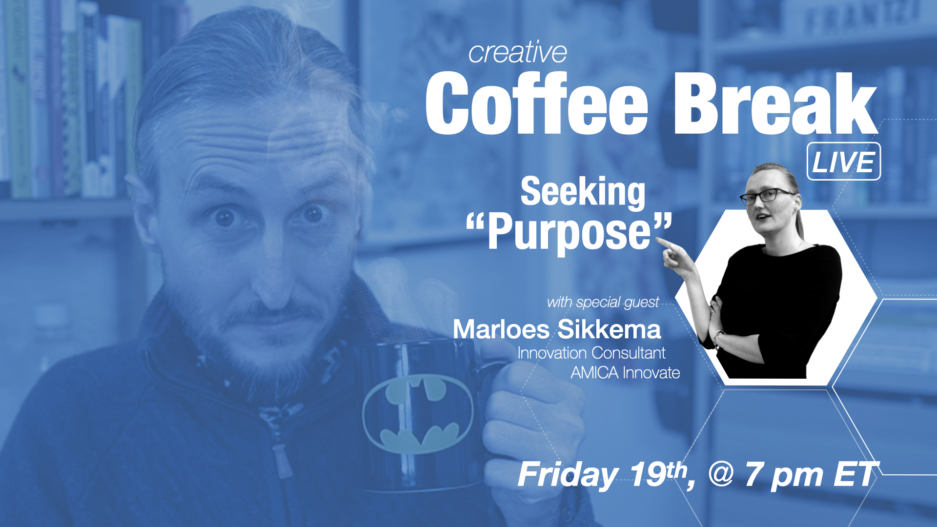 Seeking purpose, over coffee – a live working session