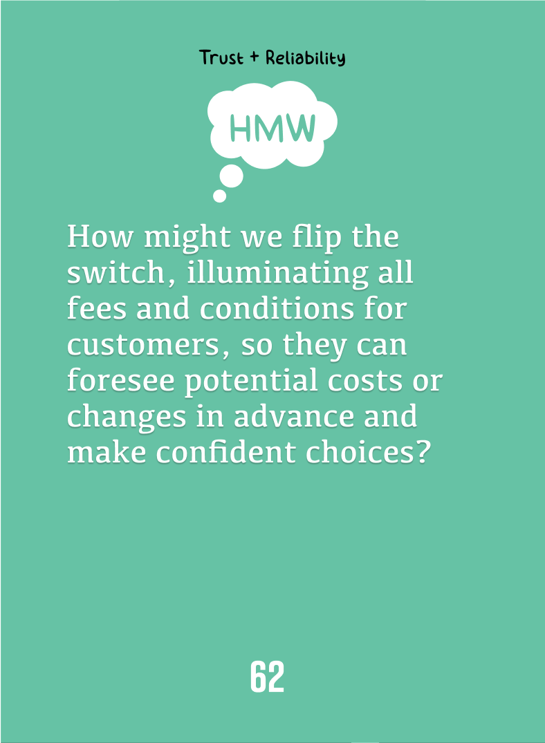 Illuminating fees and conditions – CX Tip of the Day