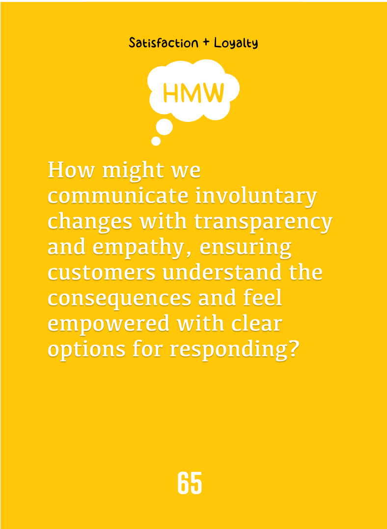 Transparent change communication – CX Tip of the Day