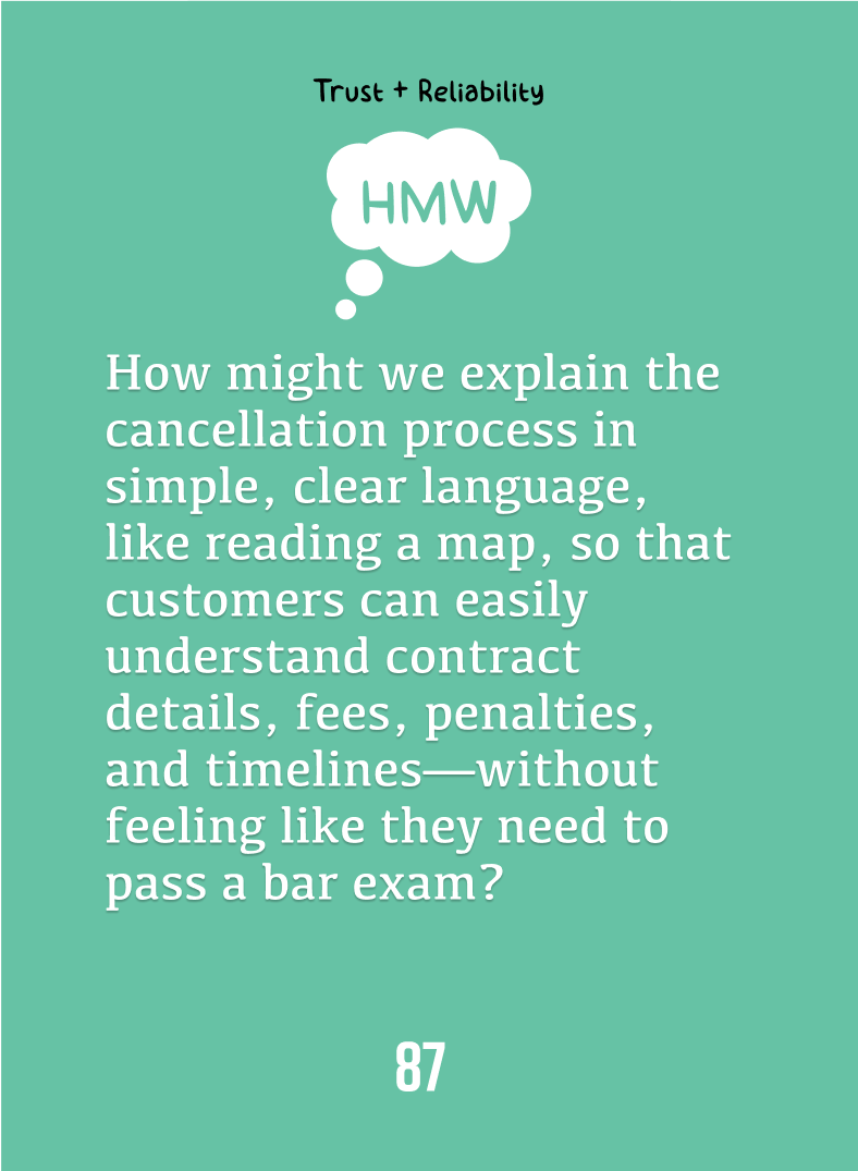 Clear cancellation guidance – CX Tip of the Day