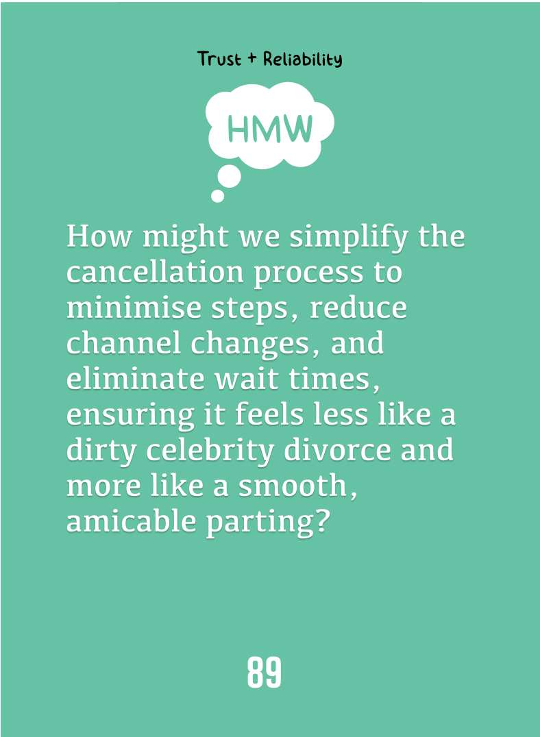 Simplified cancellation experience – CX Tip of the Day