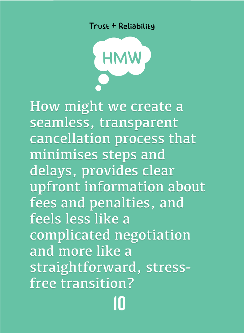 Stress-free cancellation – CX Tip of the Day