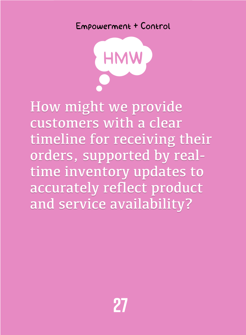 Order delivery transparency – CX Tip of the Day