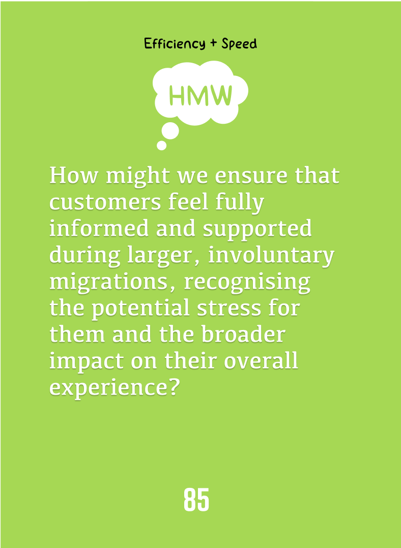 Support during involuntary migrations – CX Tip of the Day